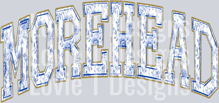 MOREHEAD BLUE TOILE