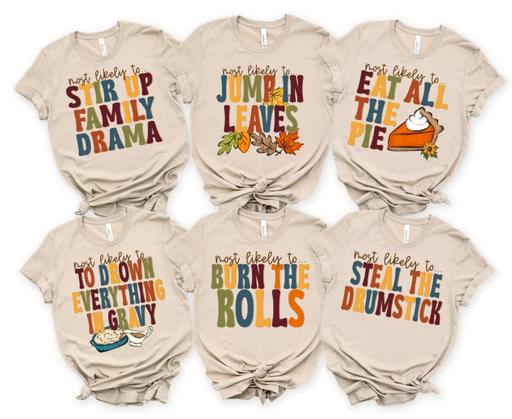 MOST LIKELY TO EAT ALL THE PIE ELEMENT