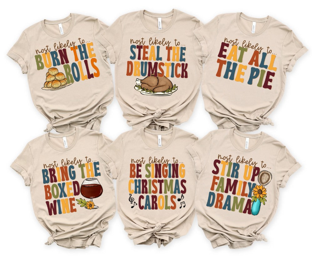 MOST LIKELY TO STEAL THE DRUMSTICK ELEMENT