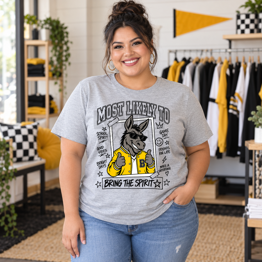 Most Likely Blackjack yellow mascot mockup