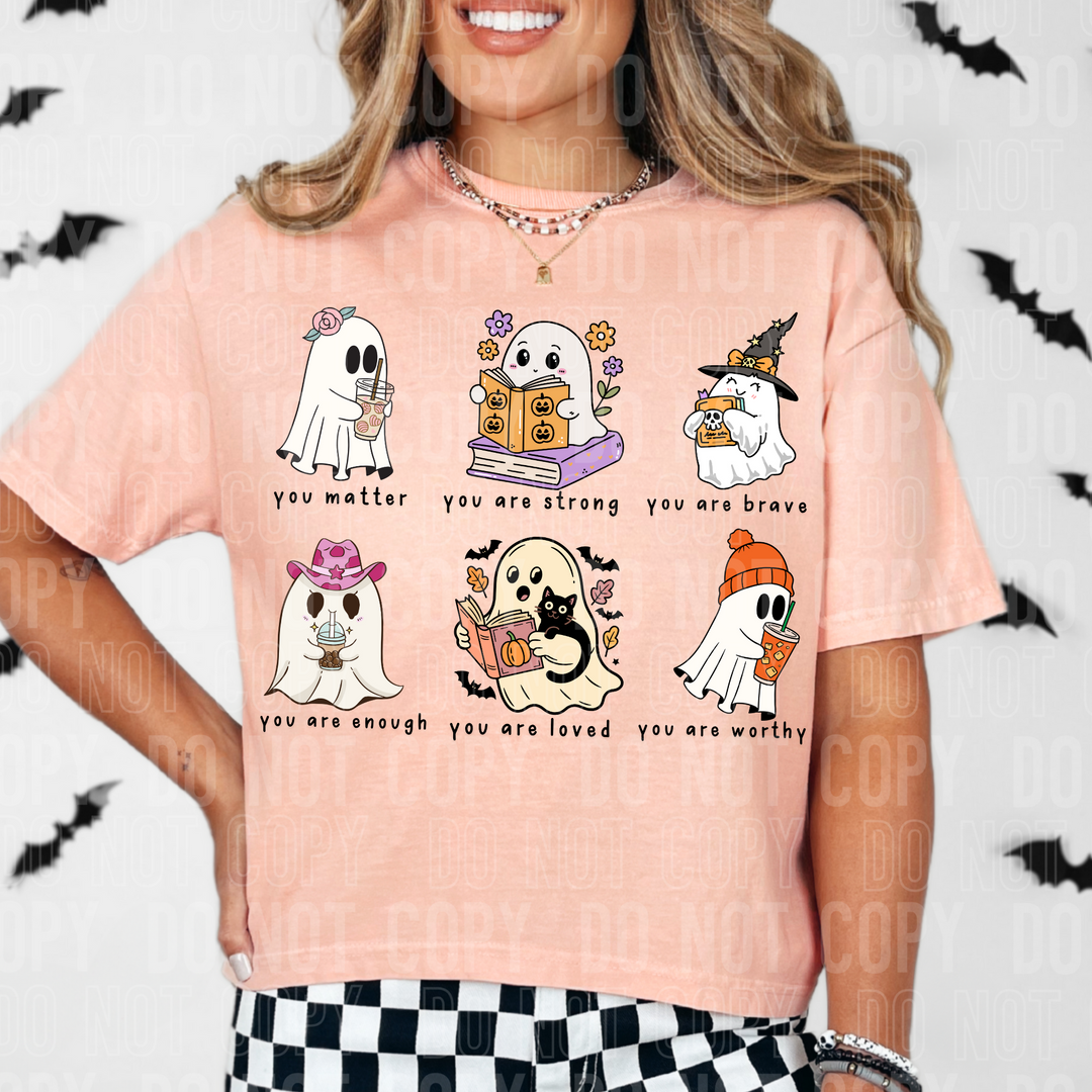 MOTIVATIONAL HALLOWEEN GHOSTS