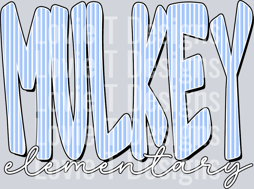 MULKEY ELEMENTARY COLUMBIA SEERSUCKER