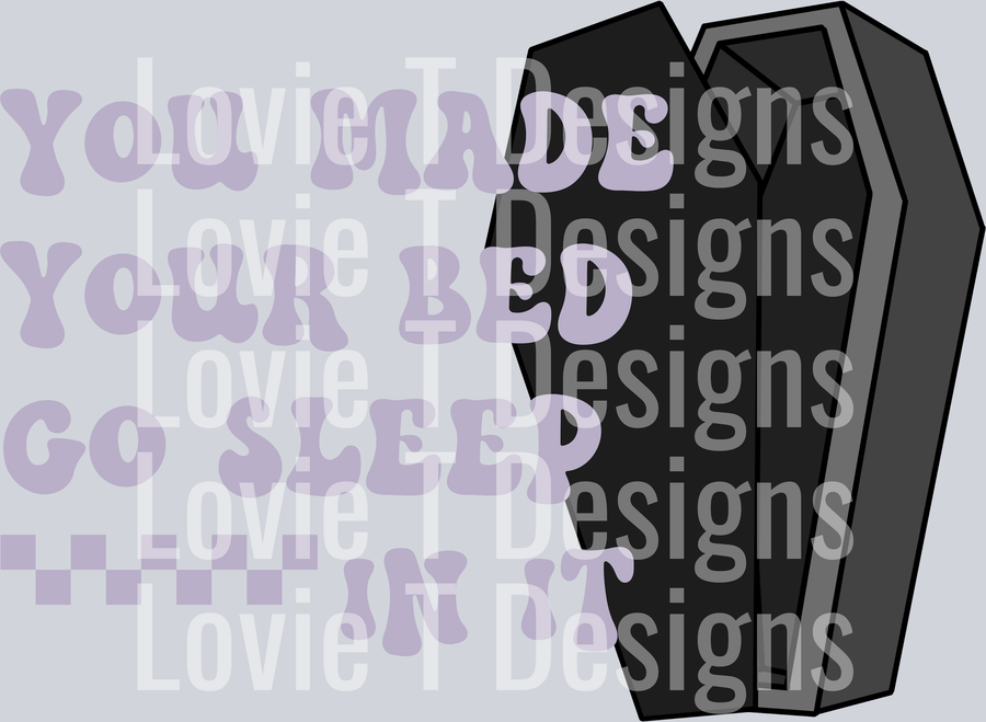 Made your bed lavender