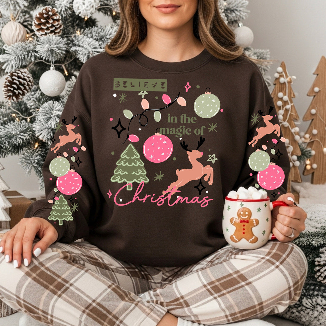Magic Of Christmas Sleeve mockup