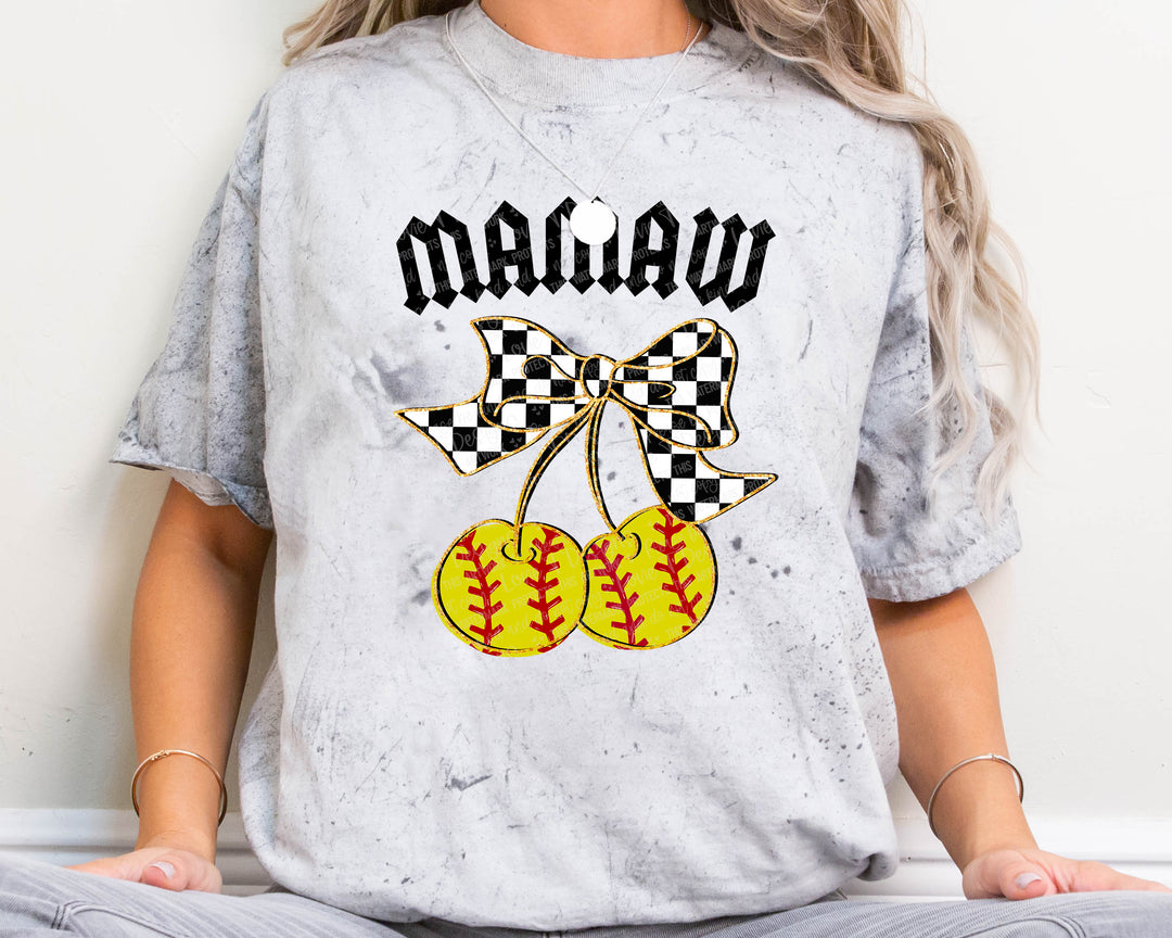MAMAW SOFTBALL CHERRIES