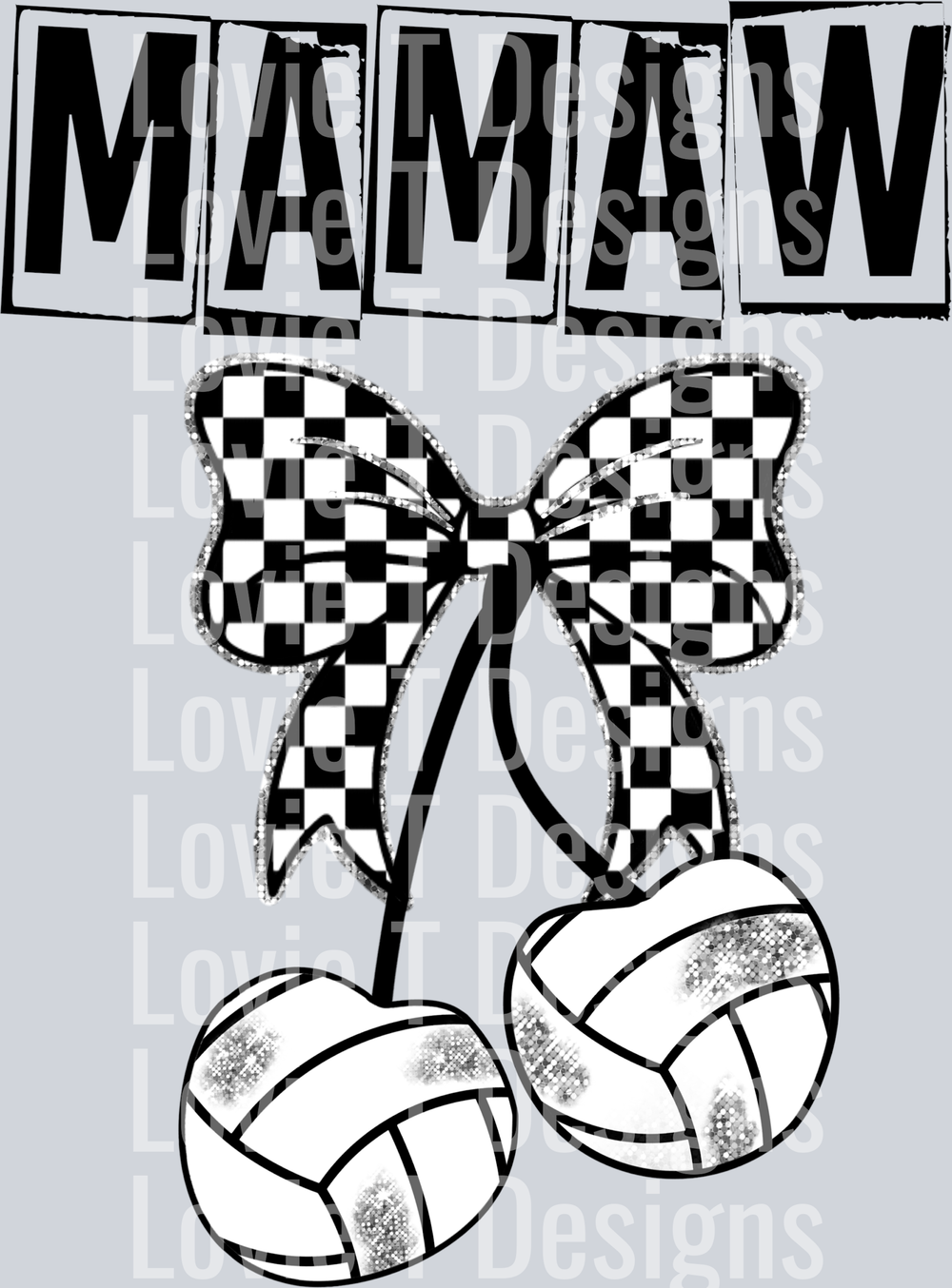 Mamaw Volleyball Cherries