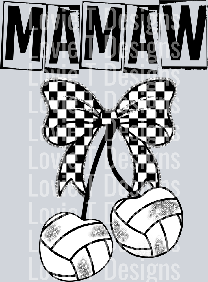 Mamaw Volleyball Cherries