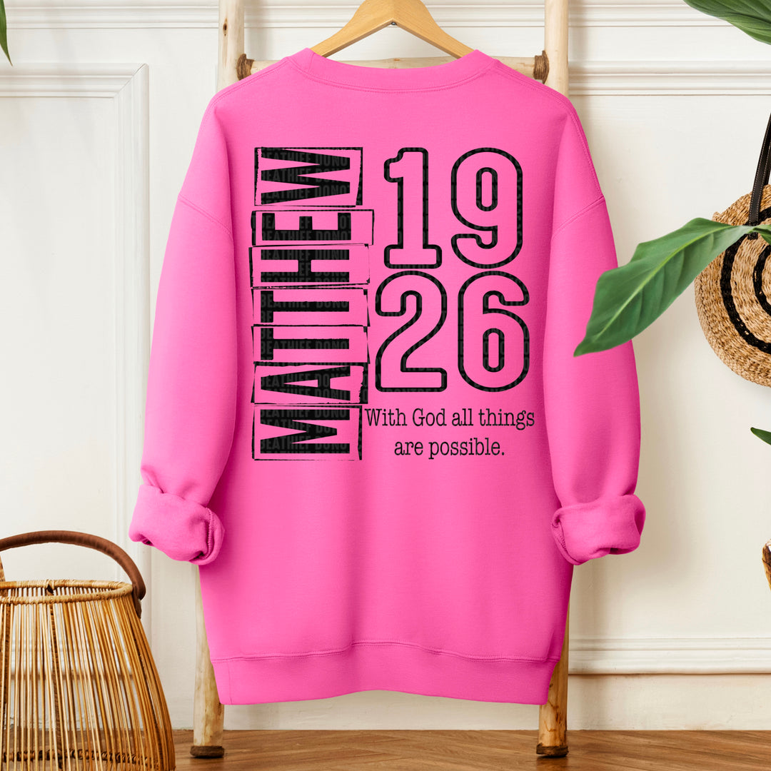 MATTHEW 1926 BLK
