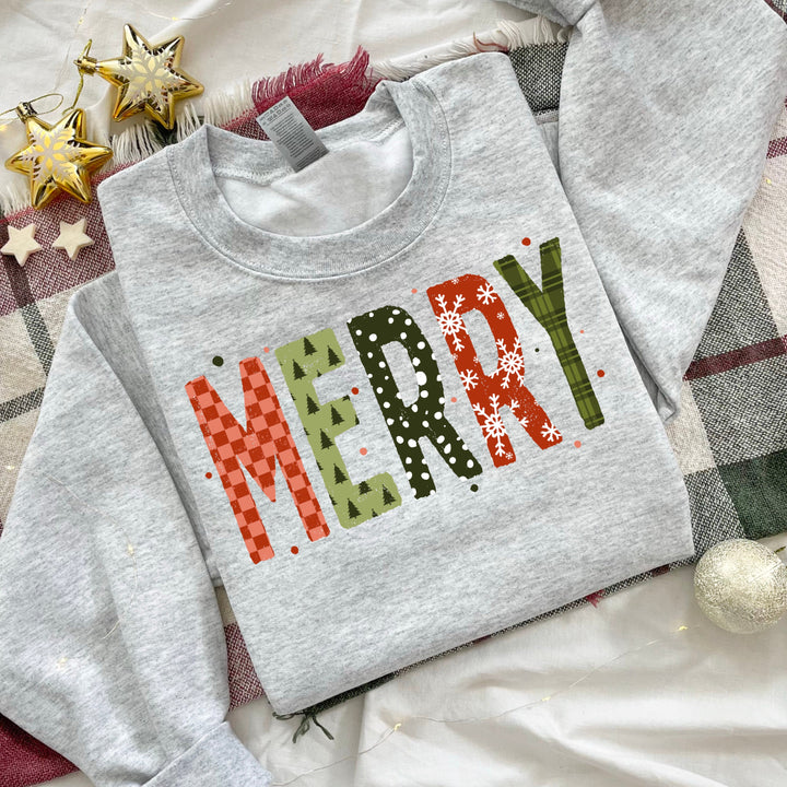 MERRY PATTERN LETTERS mockup