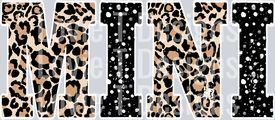 Mini leopard polka dots
