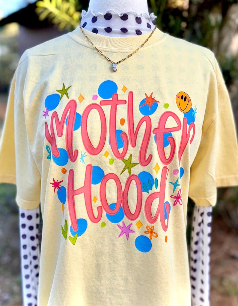Motherhood DTF transfer design