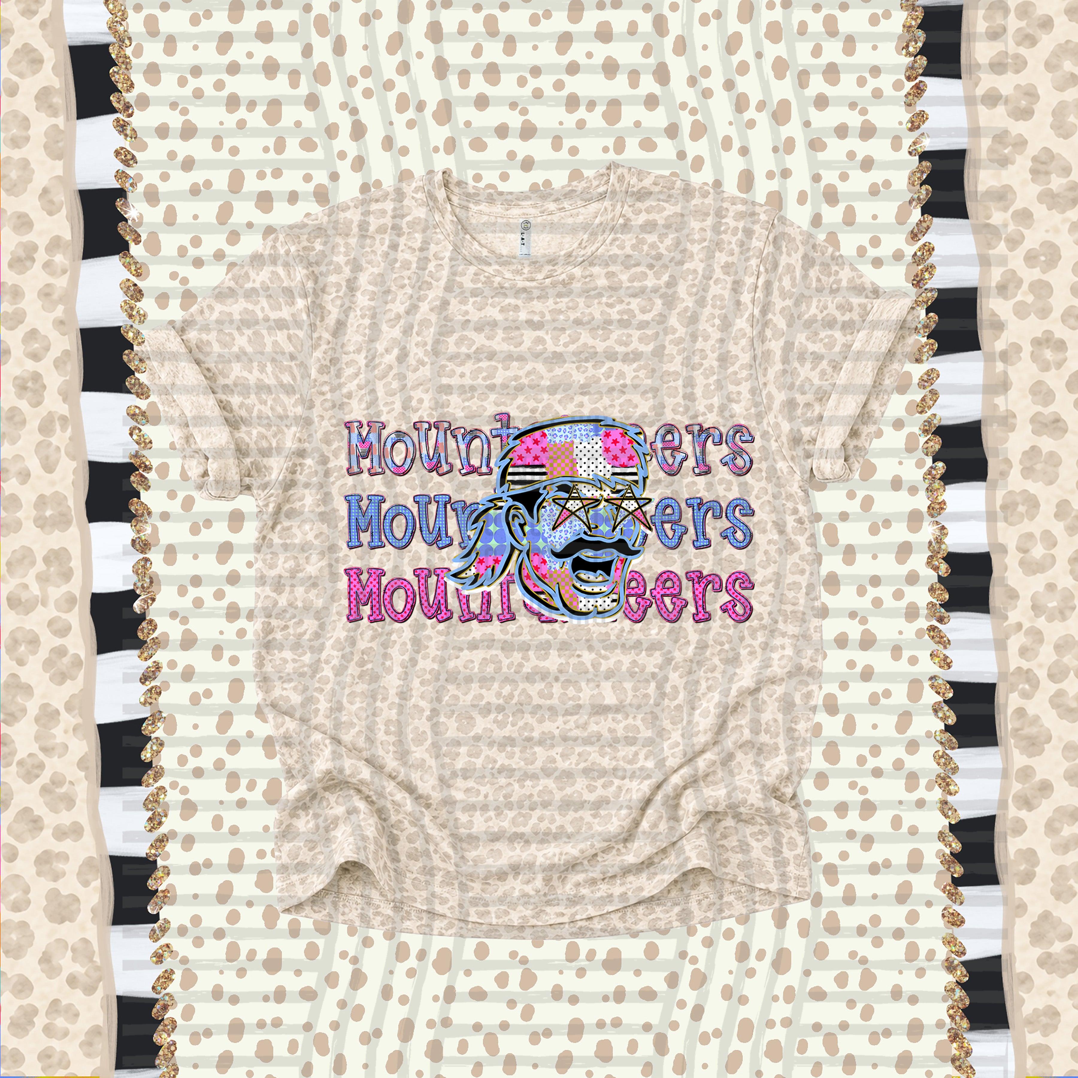 Dolly Doodle Mascots Mountaineers design