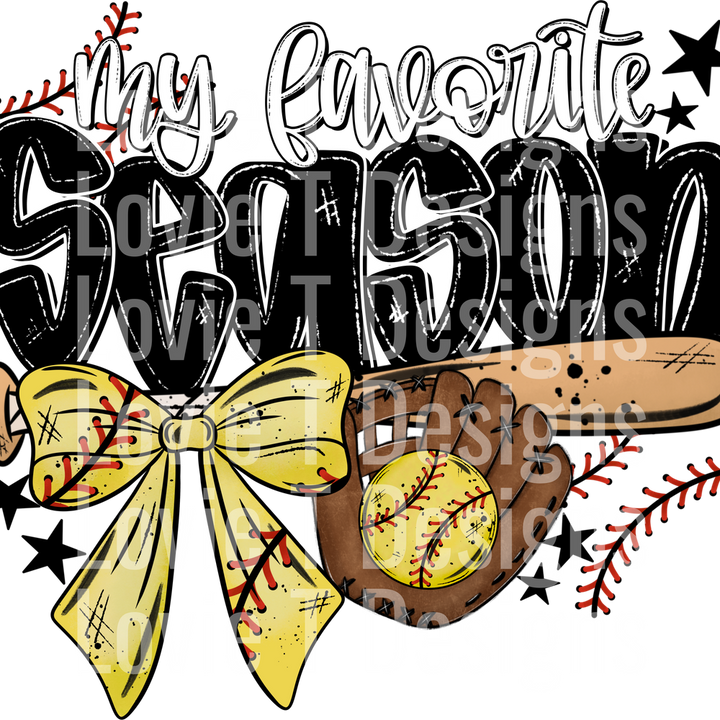 My Favorite Season Softball