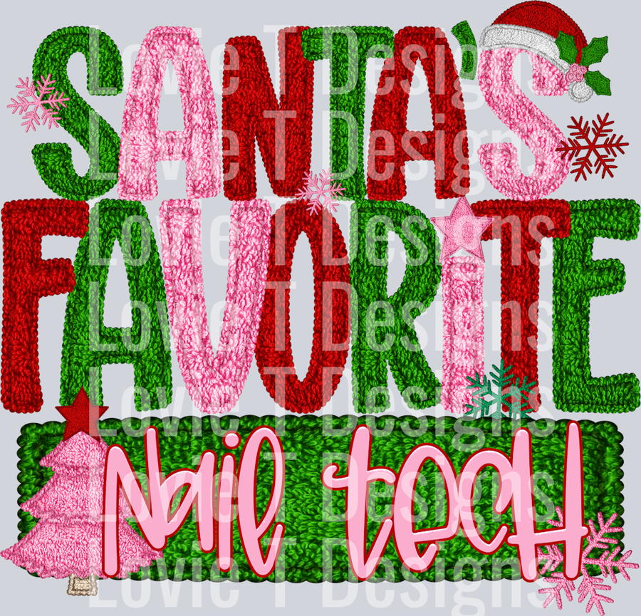 Nail Tech SANTAS FAVORITE