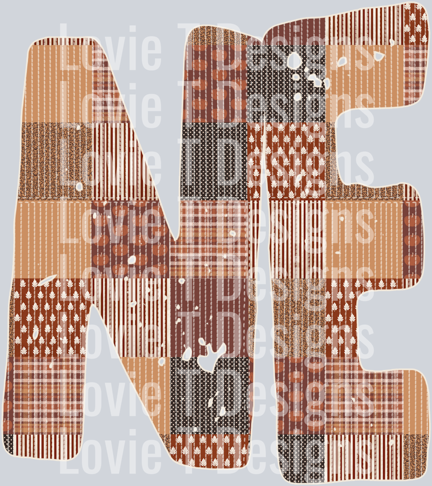 NE Quilted Distressed Browns