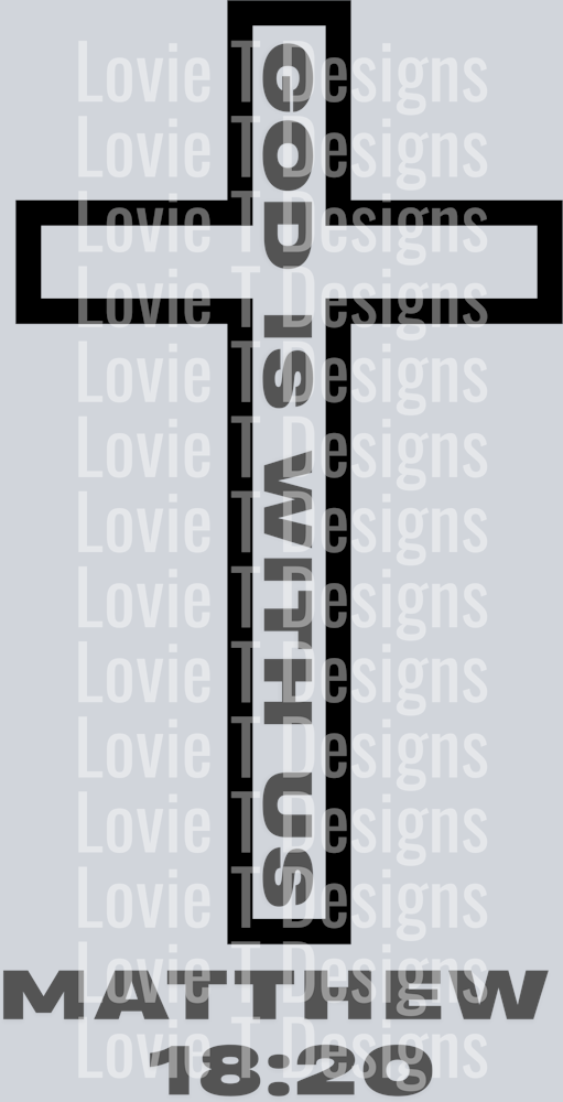 NEED A PRAYER MATTHEW 1820 UNISEX BLACK AND GRAY FRONT