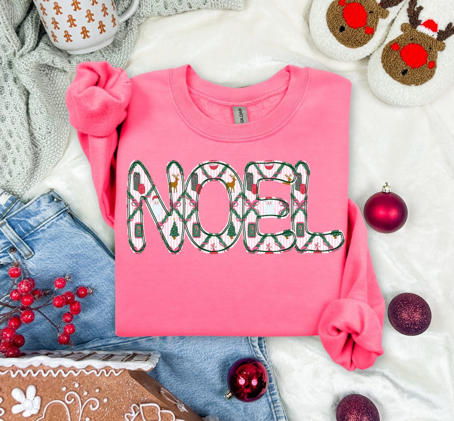 Noel Word Art DTF transfer design – image 1