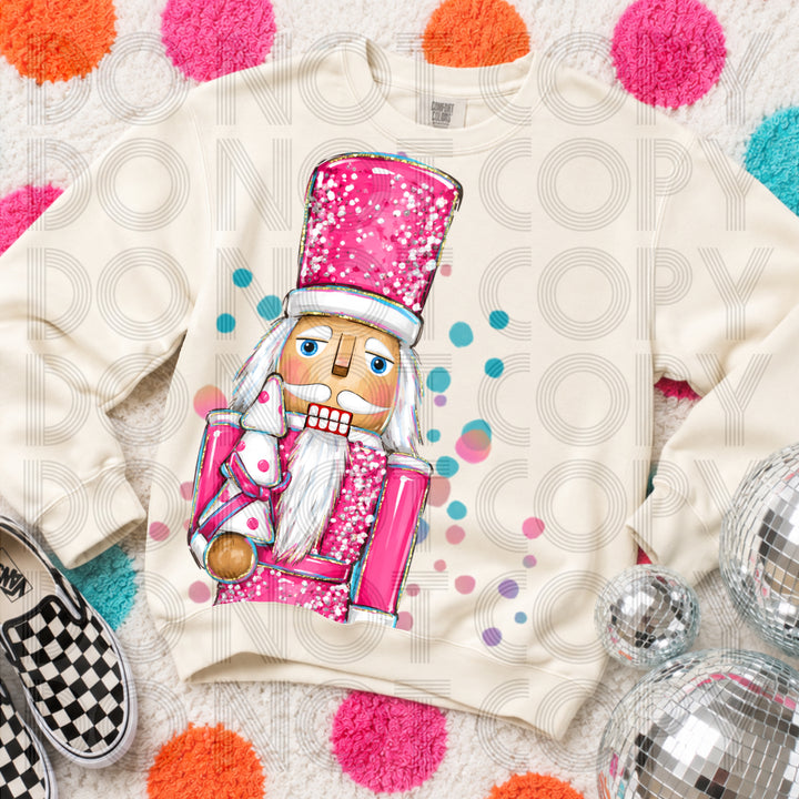 Nutcracker No Words Christmas DTF transfer mockup