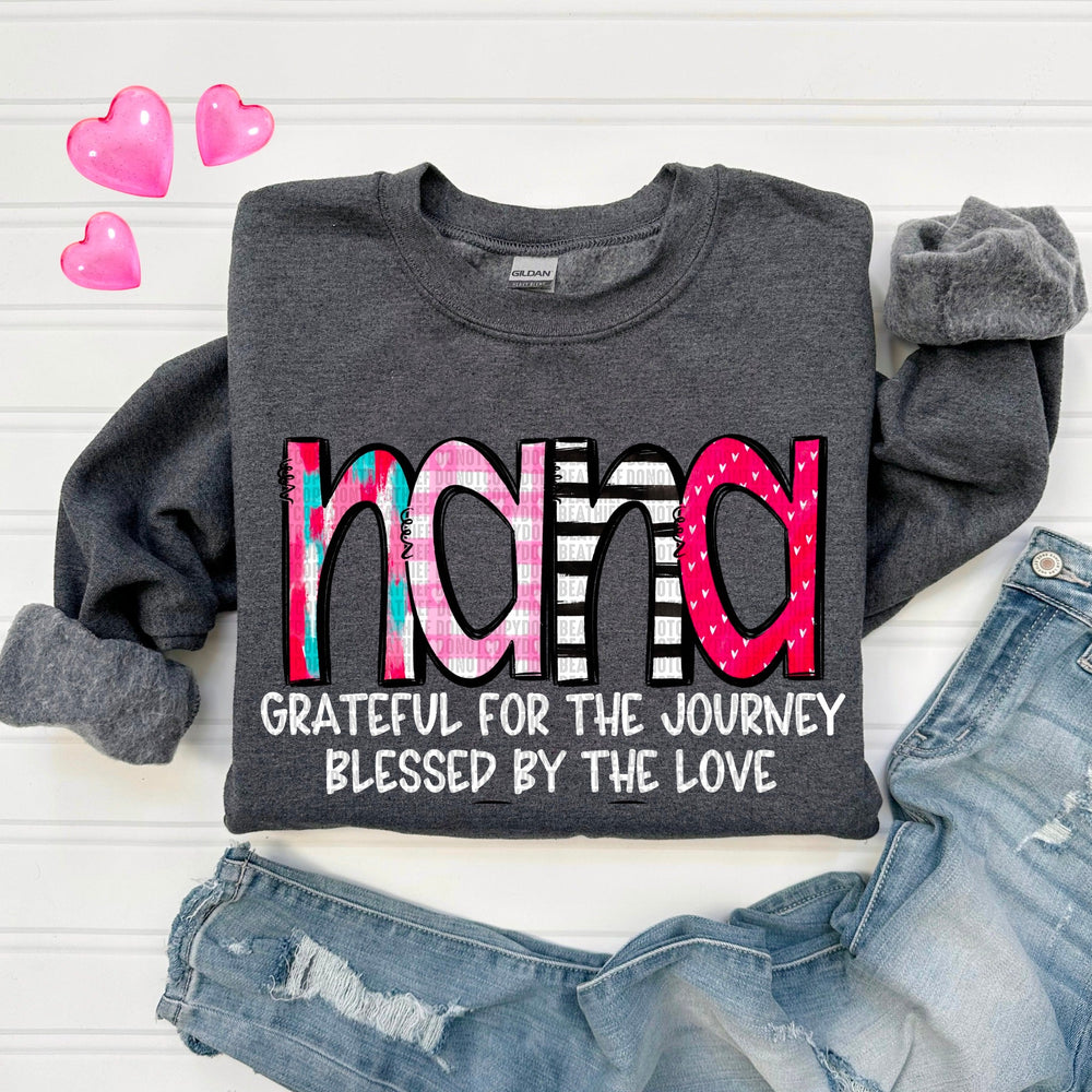 Nana Blessed by the Love-[DTF Transfer]-Lovie T Designs
