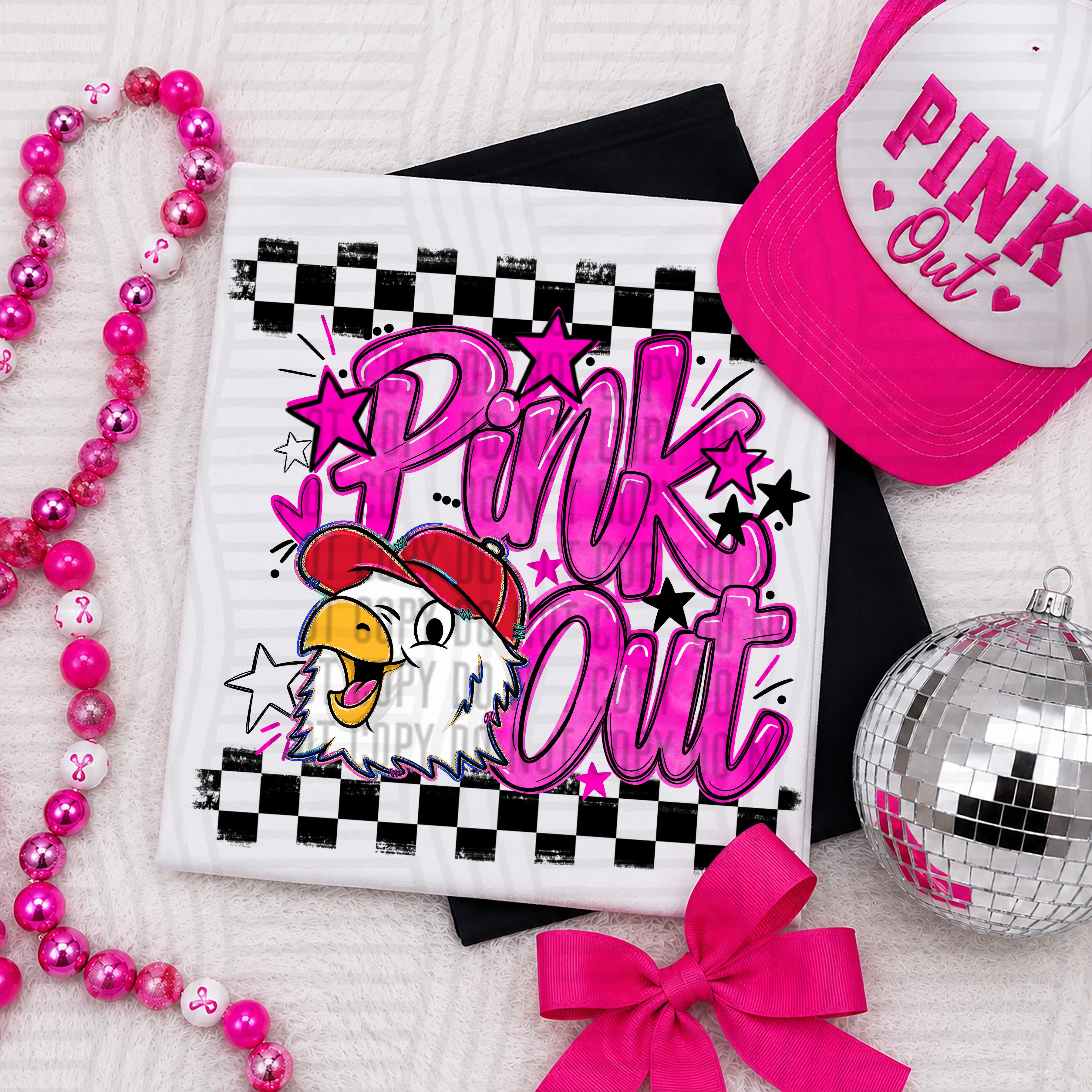 Pink Out Mascots CC Nationals design