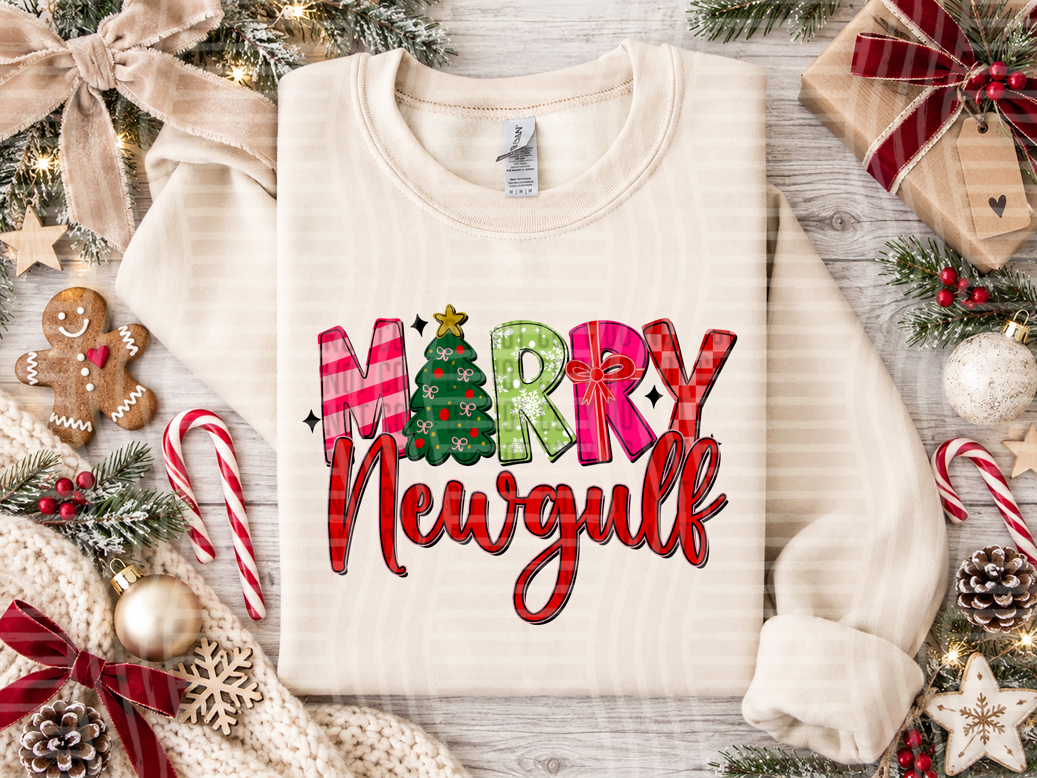 Merry Mascots Newgulf design