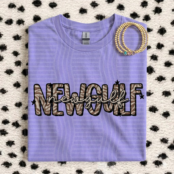 Newgulf Zebra Mascots DTF transfer