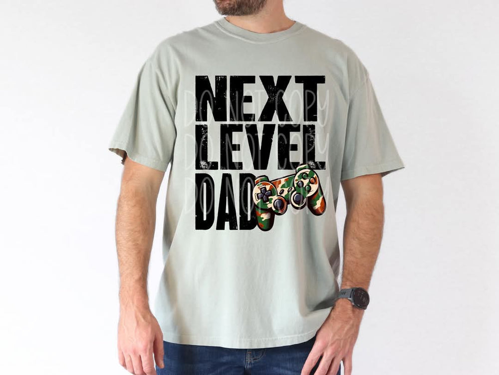 Next Level Dad DTF transfer design – image 1