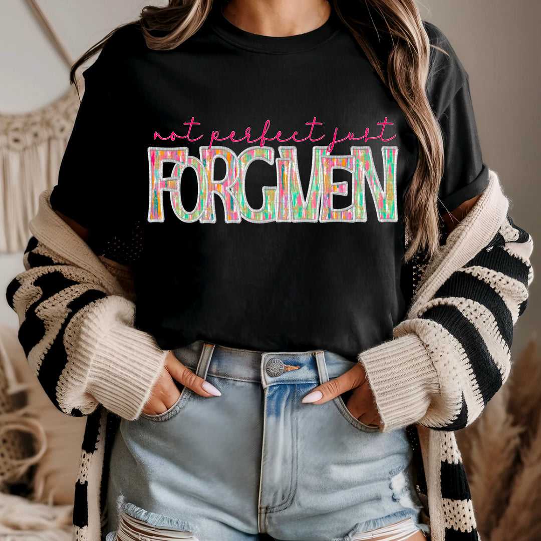 NOT PERFECT JUST FORGIVEN