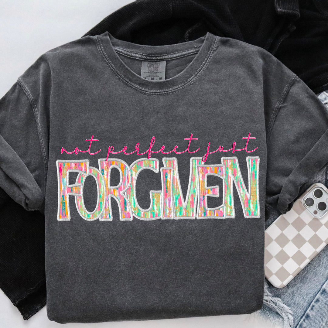 NOT PERFECT JUST FORGIVEN