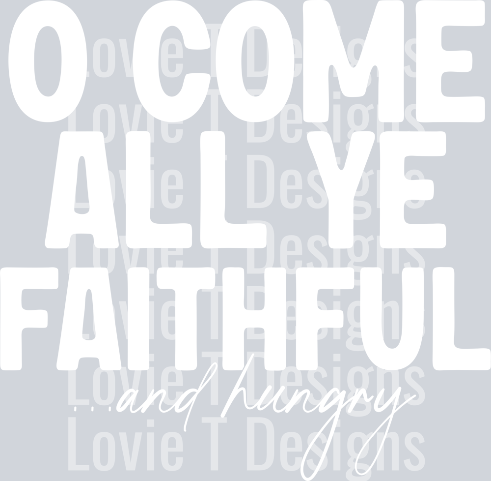 O Come All Ye Faithful White