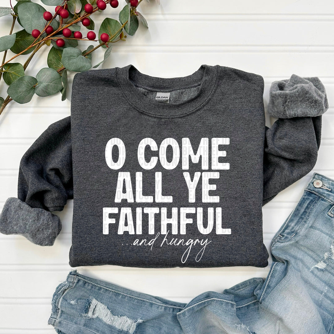 O COME ALL YE FAITHFUL WHITE