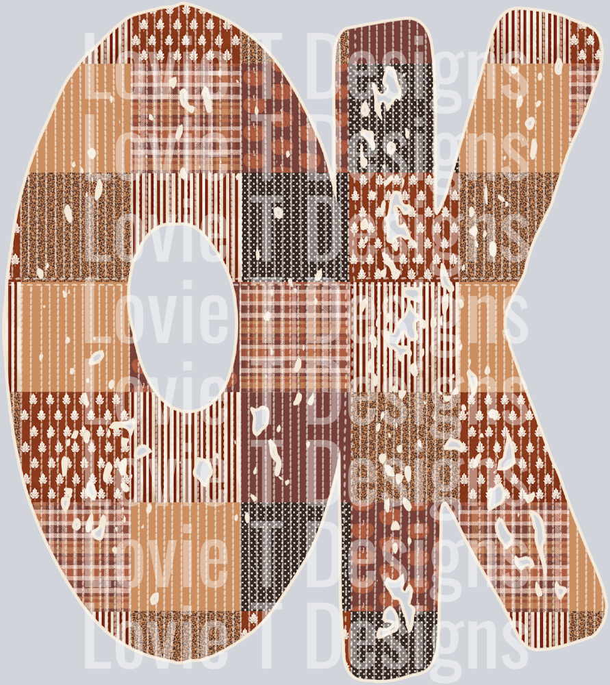 OK Quilted Distressed Browns