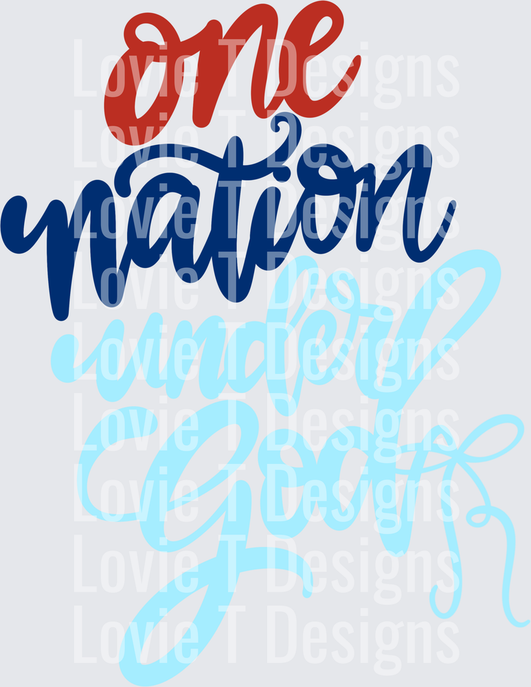 ONE NATION UNDER GOD