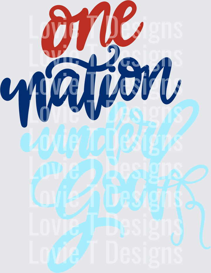 ONE NATION UNDER GOD