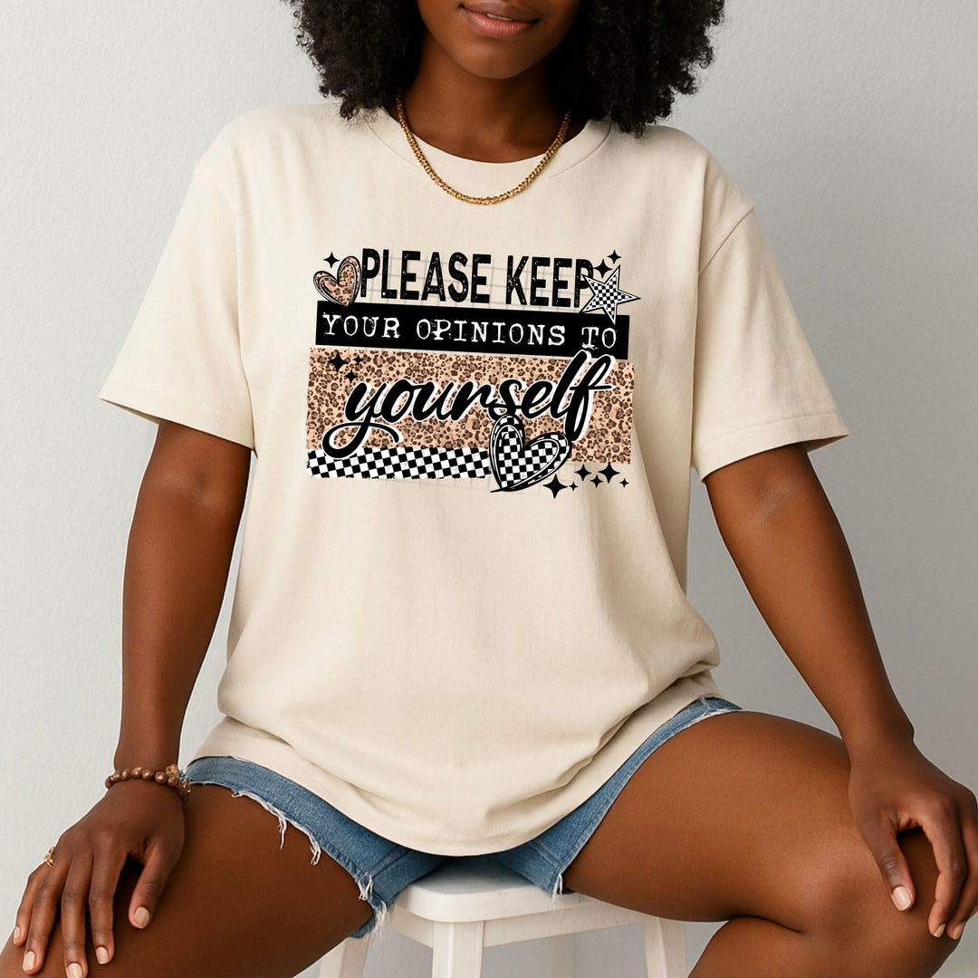OPINIONS TO YOURSELF BLACK