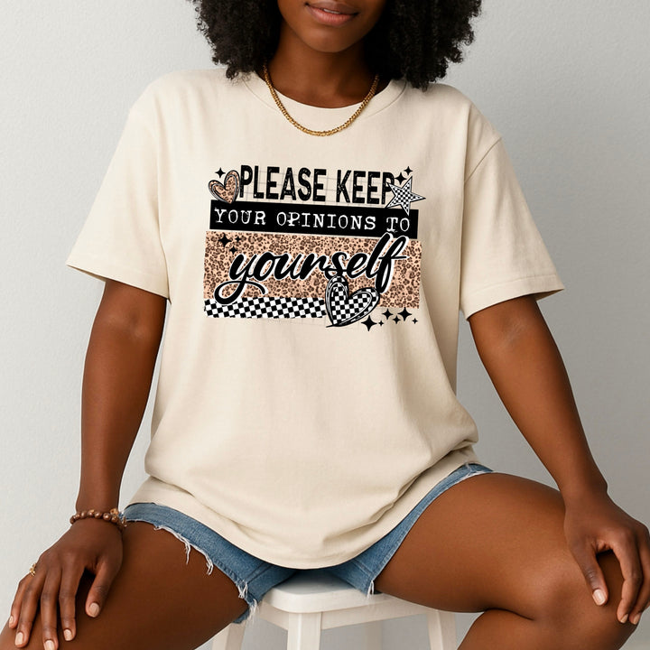 OPINIONS TO YOURSELF BLACK