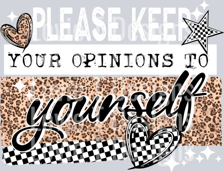 Opinions_To_Yourself_White