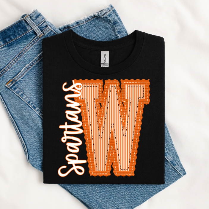 ORANGE BASE AND ORANGE TOP W SPARTANS