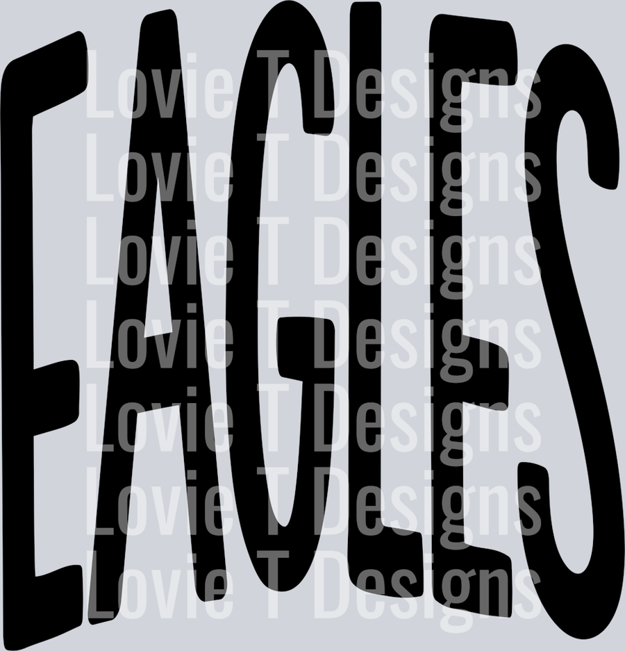 OVERSIZED MASCOTS EAGLES