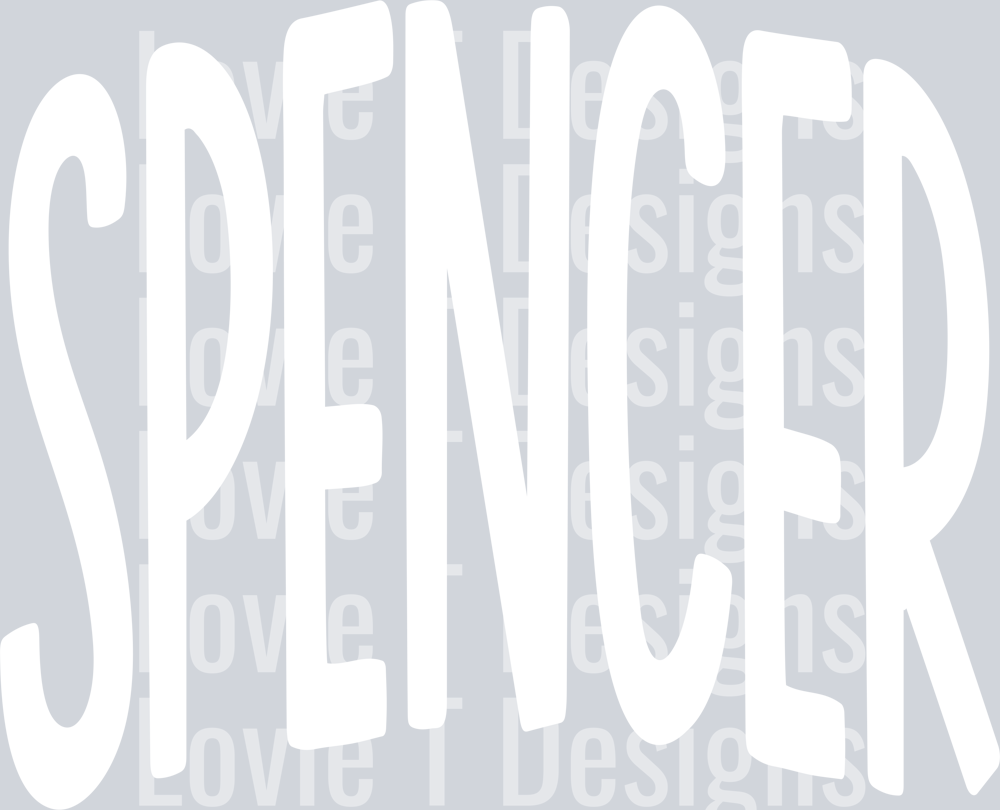 OVERSIZED MASCOTS SPENCER WHITE