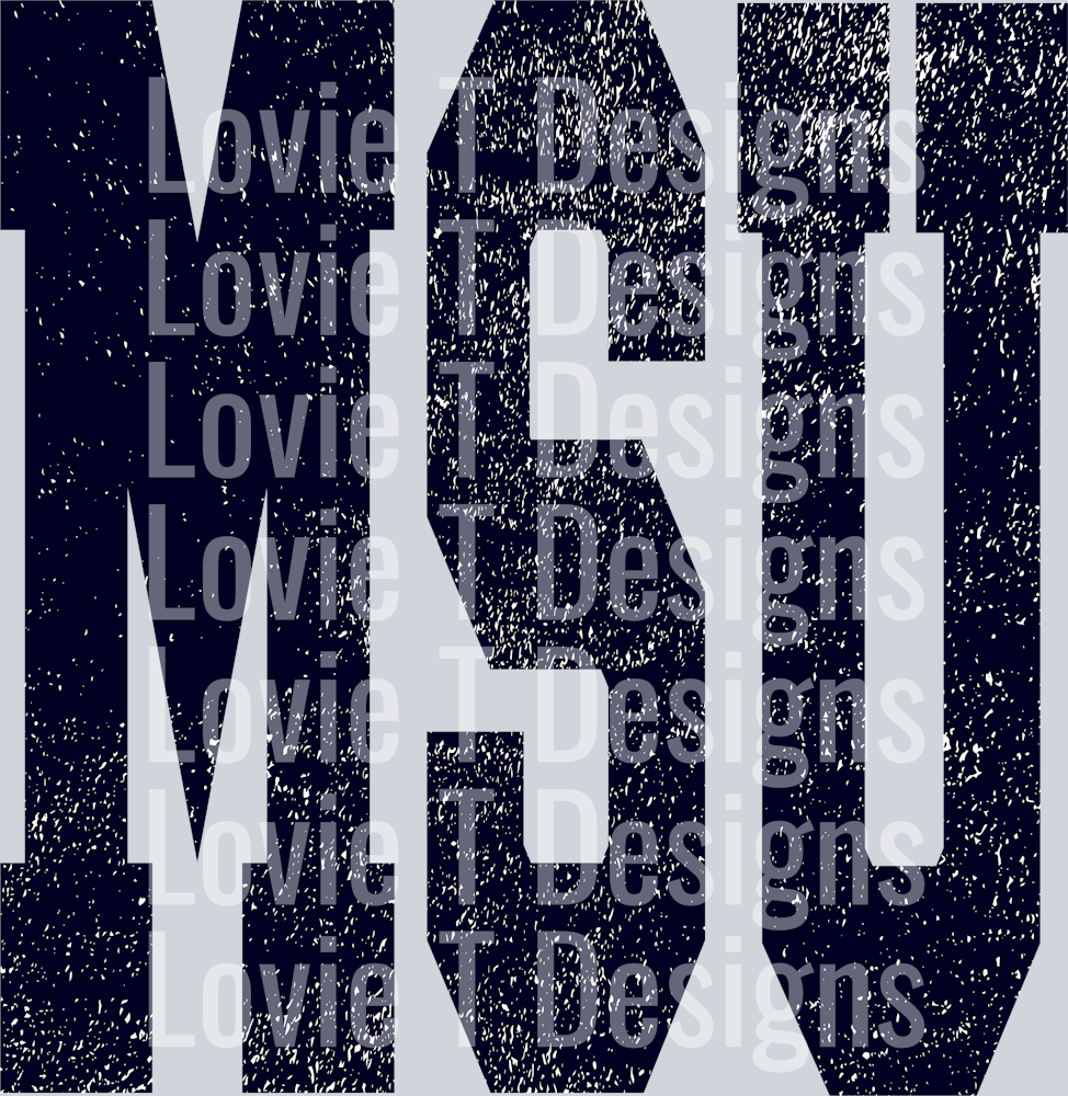 OVERSIZED MSU NAVY