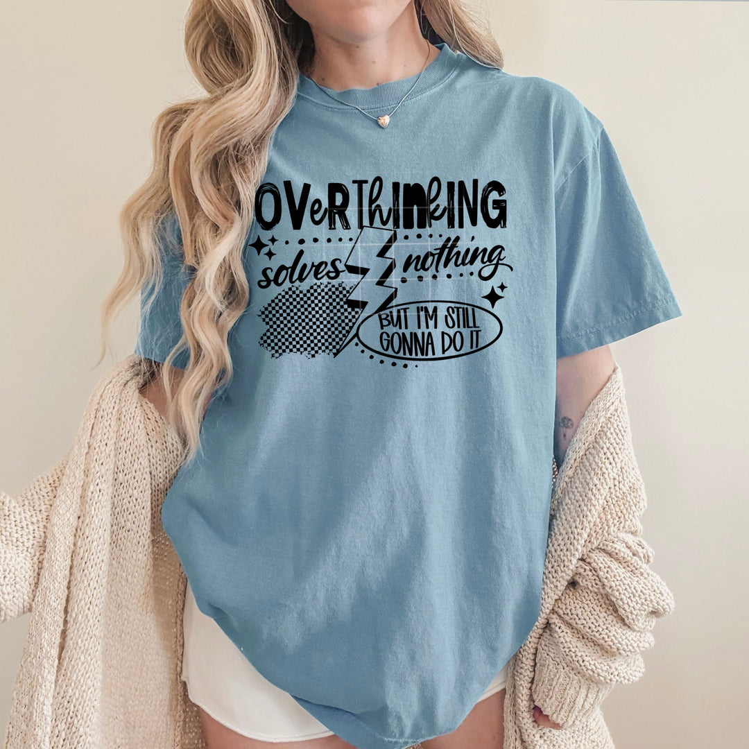 OVERTHINKING SINGLE COLOR BLACK