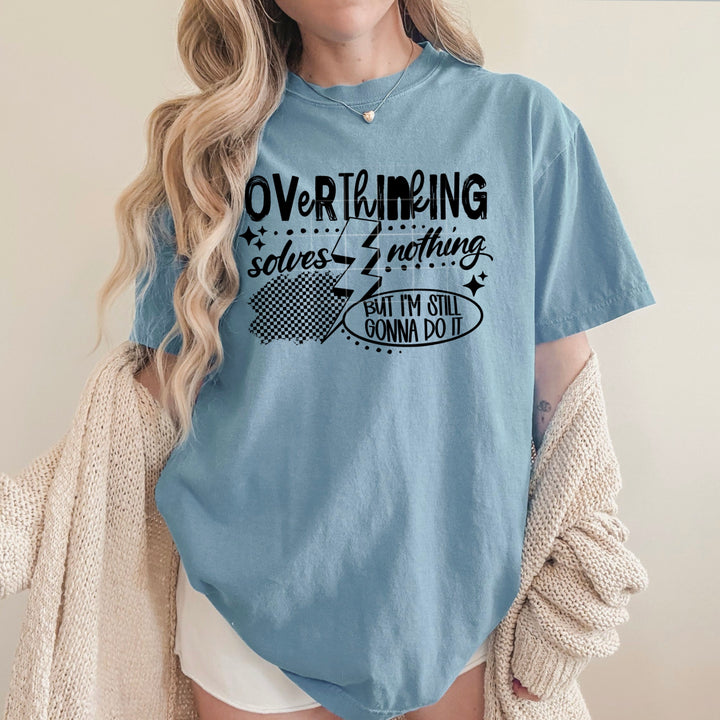 OVERTHINKING SINGLE COLOR BLACK