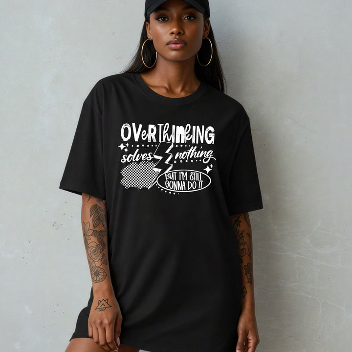 OVERTHINKING SINGLE COLOR WHITE