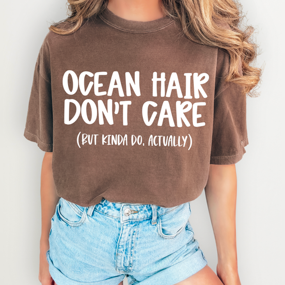 Ocean Hair White – DTF Transfer