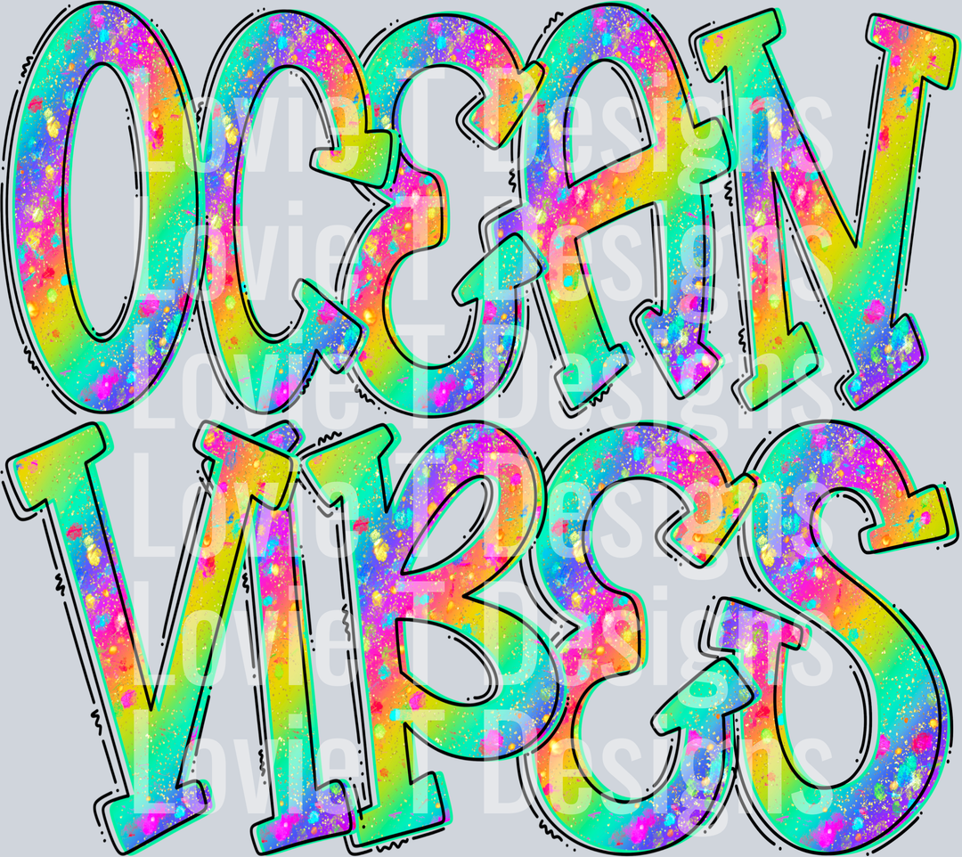 Ocean Vibes Glitter