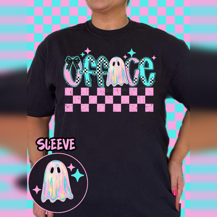 Office Holographic Ghost – DTF Transfer
