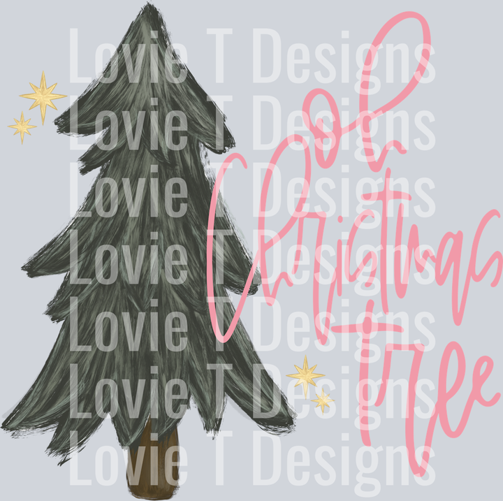 Oh Christmas Tree Messy Brush