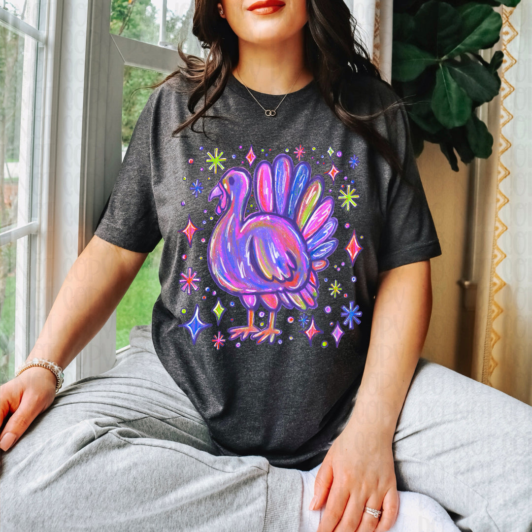 OIL PASTEL TURKEY STARS BRIGHT