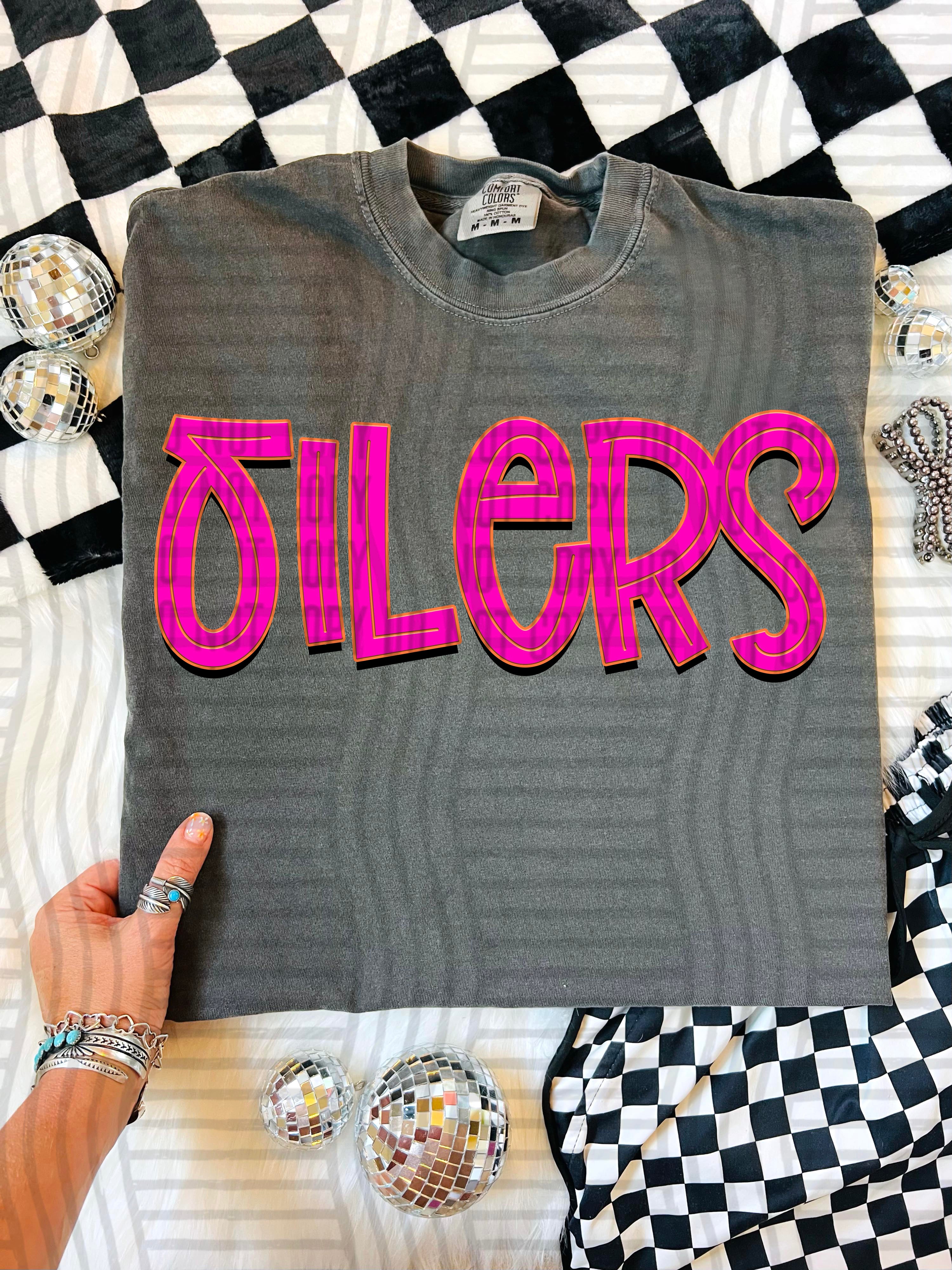 Pink Punch Oilers design